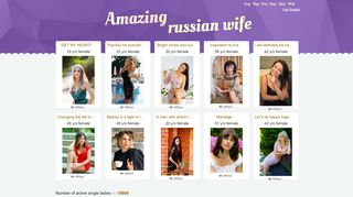 
                            9. Amazing Russian Wife – Russian and Ukraine ladies