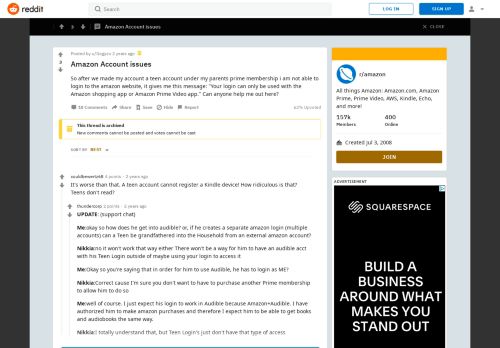 
                            9. Amazon Account issues - amazon - Reddit