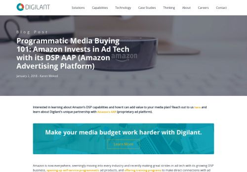 
                            12. Amazon Advertising & DSP AAP | Digilant