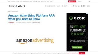 
                            11. Amazon Advertising Platform AAP: What you need to know – PPC Land