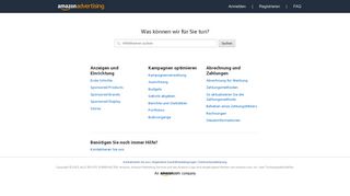 
                            2. Amazon Advertising - Werbekampagnen