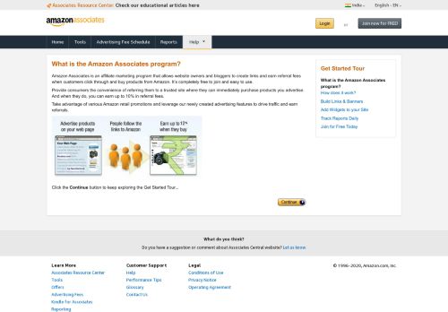 
                            3. Amazon Associates - Amazon.in Associates Central