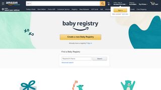
                            11. Amazon: Baby Registry - Amazon.com