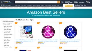 
                            4. Amazon Best Sellers: Best Neon Signs - Amazon.com