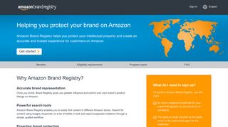 
                            11. Amazon Brand Registry: Help Protect Your Brand on Amazon