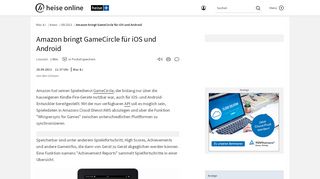 
                            8. Amazon bringt GameCircle für iOS und Android | heise online