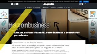 
                            7. Amazon Business in Italia, come funziona l'ecommerce per aziende ...