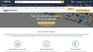 
                            1. Amazon Business | Per aziende ed imprenditori - Amazon.it