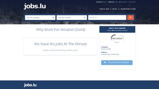 
                            6. Amazon Careers, Amazon - jobs.lu - Jobs in Luxembourg