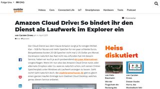 
                            4. Amazon Cloud Drive: So bindet ihr den Dienst als Laufwerk im ...