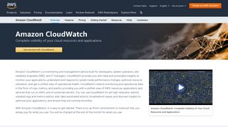 
                            8. Amazon CloudWatch - Application and Infrastructure Monitoring