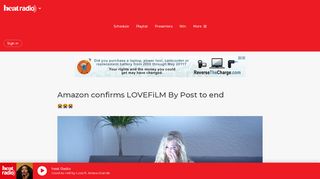 
                            13. Amazon confirms LOVEFiLM By Post to end | Tv - heat Radio