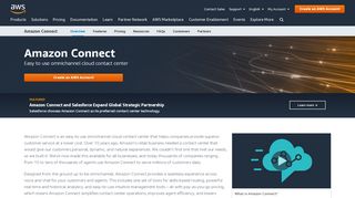 
                            2. Amazon Connect Overview - AWS - Amazon.com