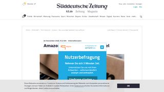 
                            6. Amazon - Das unwürdige Spektakel muss aufhören - Wirtschaft ...