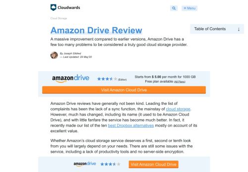 
                            5. Amazon Drive Review - Updated 2019 - Cloudwards.net