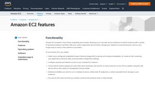 
                            12. Amazon EC2 Features - Amazon Web Services