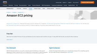 
                            10. Amazon EC2 Pricing - Amazon Web Services