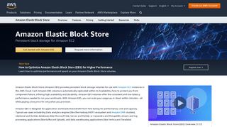 
                            9. Amazon Elastic Block Store (EBS) - Amazon Web Services