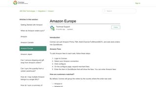 
                            7. Amazon Europe – JMA Web Technologies