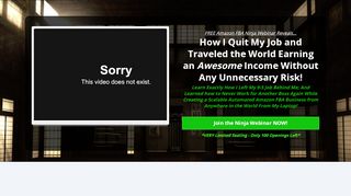 
                            11. Amazon FBA Ninja Webinar - How to Quit Your Job and Travel the ...