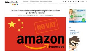 
                            8. Amazon: Finanzamt beschlagnahmt Lager und Guthaben großer ...