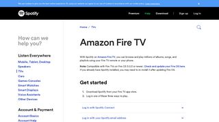 
                            12. Amazon Fire TV - Spotify