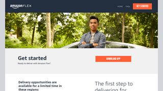 
                            1. Amazon Flex - Get Started