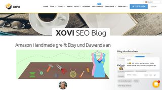 
                            12. Amazon Handmade greift Etsy und Dawanda an | XOVI