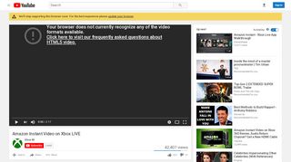
                            13. Amazon Instant Video on Xbox LIVE - YouTube
