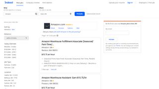 
                            9. Amazon Jobs, Employment in Kent, WA | Indeed.com