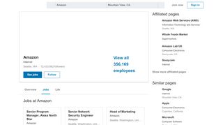 
                            12. Amazon: Jobs | LinkedIn