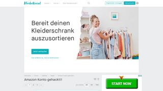 
                            11. Amazon Konto gehackt!! » Forum - Kleiderkreisel