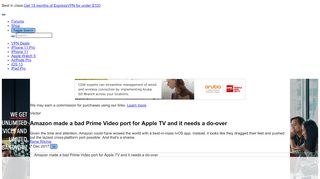 
                            9. Amazon made a bad Prime Video port for Apple TV and it needs a do ...