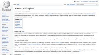 
                            13. Amazon Marketplace - Wikipedia