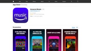 
                            9. Amazon Music im App Store - iTunes - Apple