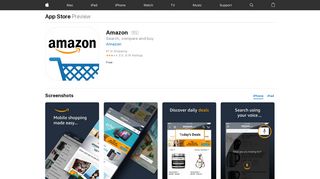 
                            5. Amazon on the App Store - iTunes - Apple