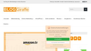 
                            10. Amazon PartnerNet: Produkte bewerben & Geld verdienen - Review ...