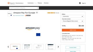 
                            10. Amazon Pay For Europe - Magento Marketplace