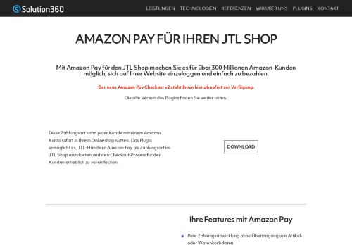 
                            7. Amazon Pay - JTL Shop4 Plugin