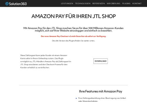 
                            11. Amazon Pay - JTL Shop4 Plugin