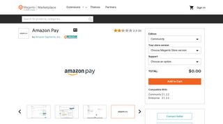 
                            8. Amazon Pay - Magento Marketplace