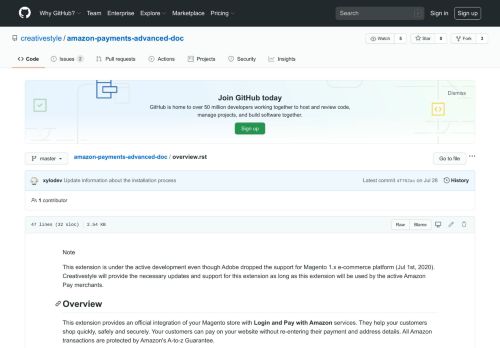 
                            12. amazon-payments-advanced-doc/overview.rst at master · creativestyle ...