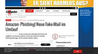 
                            9. Amazon-Phishing: Neue Fake-Mail im Umlauf - COMPUTER BILD