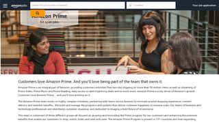 
                            12. Amazon Prime | Amazon.jobs
