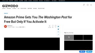 
                            13. Amazon Prime Gets You The Washington Post for Free But Only If ...
