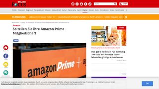 
                            5. Amazon-Prime-Mitgliedschaft teilen - so funktioniert es - FOCUS ...