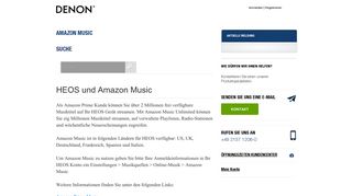 
                            8. Amazon Prime Music oder Amazon Music Unlimited - Support - Service