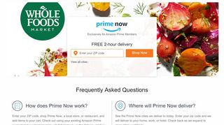 
                            8. Amazon Prime Now