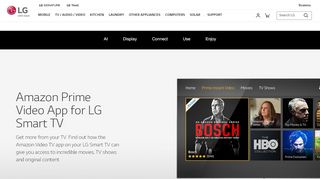 
                            12. Amazon Prime Video App for LG Smart TV with webOS | LG USA