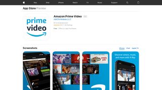 
                            10. Amazon Prime Video on the App Store - iTunes - Apple